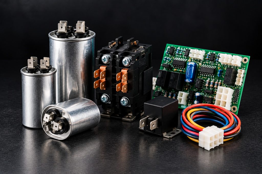 HVAC motors and blower replacement parts available at Caudill HVAC Supply in Jacksonville