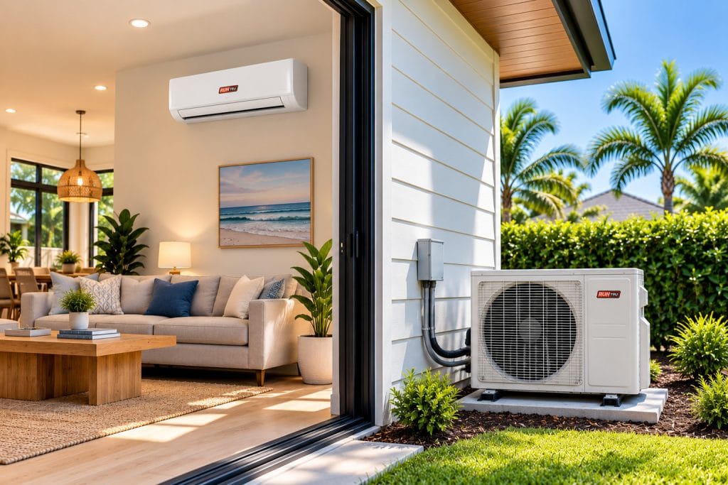 RunTru single-zone mini split system in Jacksonville FL